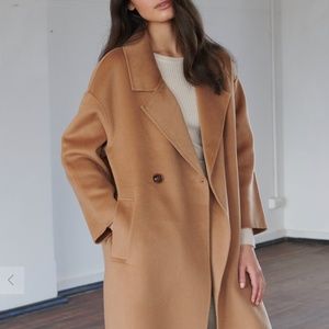 NWT The Curated London Coat in Camel XXS